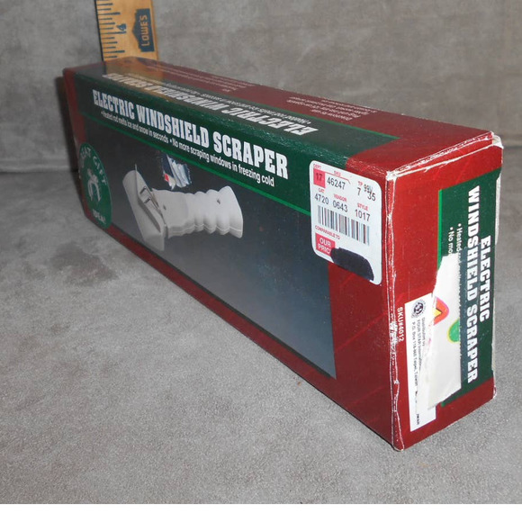 Electric Windshield Scraper Four Star Int'l Heated Scraper NIB Vintage - Picture 7 of 8